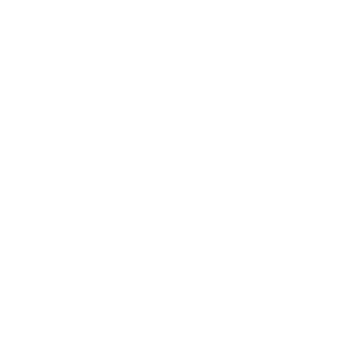 QR114 Logo White